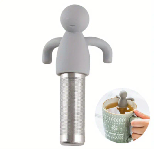 Stainless Steel Tea Infuser with Silicone Handle